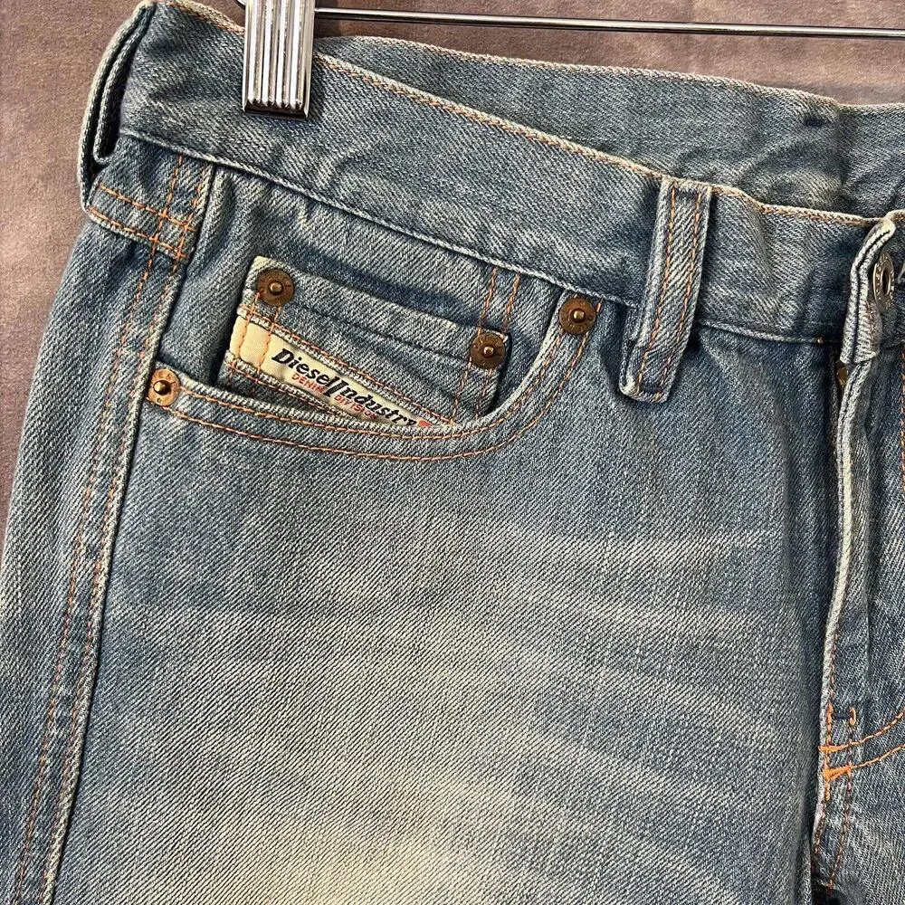 VTG Diesel Zink Boot Cut Low Rise Denim Jeans‎ Women Size 28 Italy Made